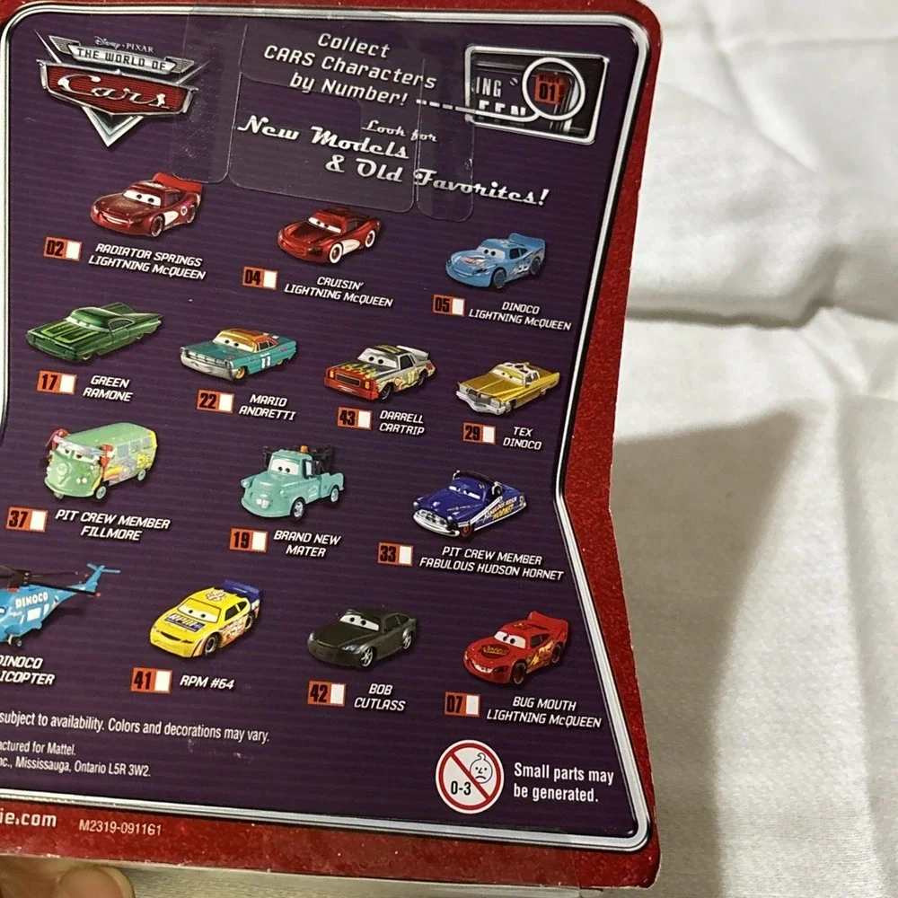 Disney Pixar Cars Pit Crew Member Fabulous Hudson Hornet‎ #33 Lenticular Eyes